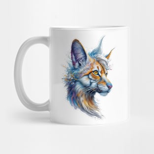 Fantasia in Fur: The Colorful Carnivore Mug